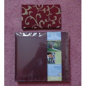 Gibson Leatherette Scrapbook & Small Photo Album